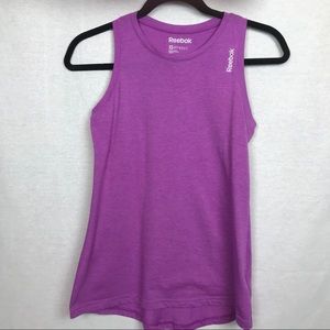 💋 Reebok X-S heather pink workout racer back tank